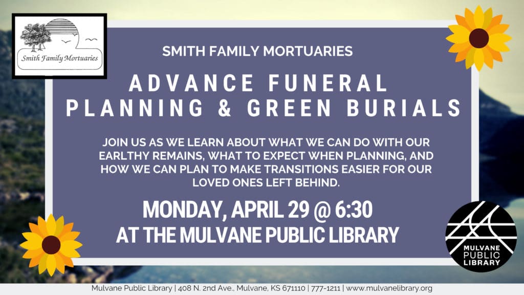 Advance Funeral Planning with Smith Family Mortuaries Mulvane Public